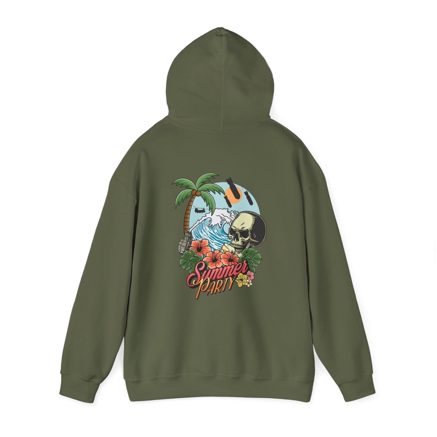 Summer Party Men's (Unisex) Hoodie