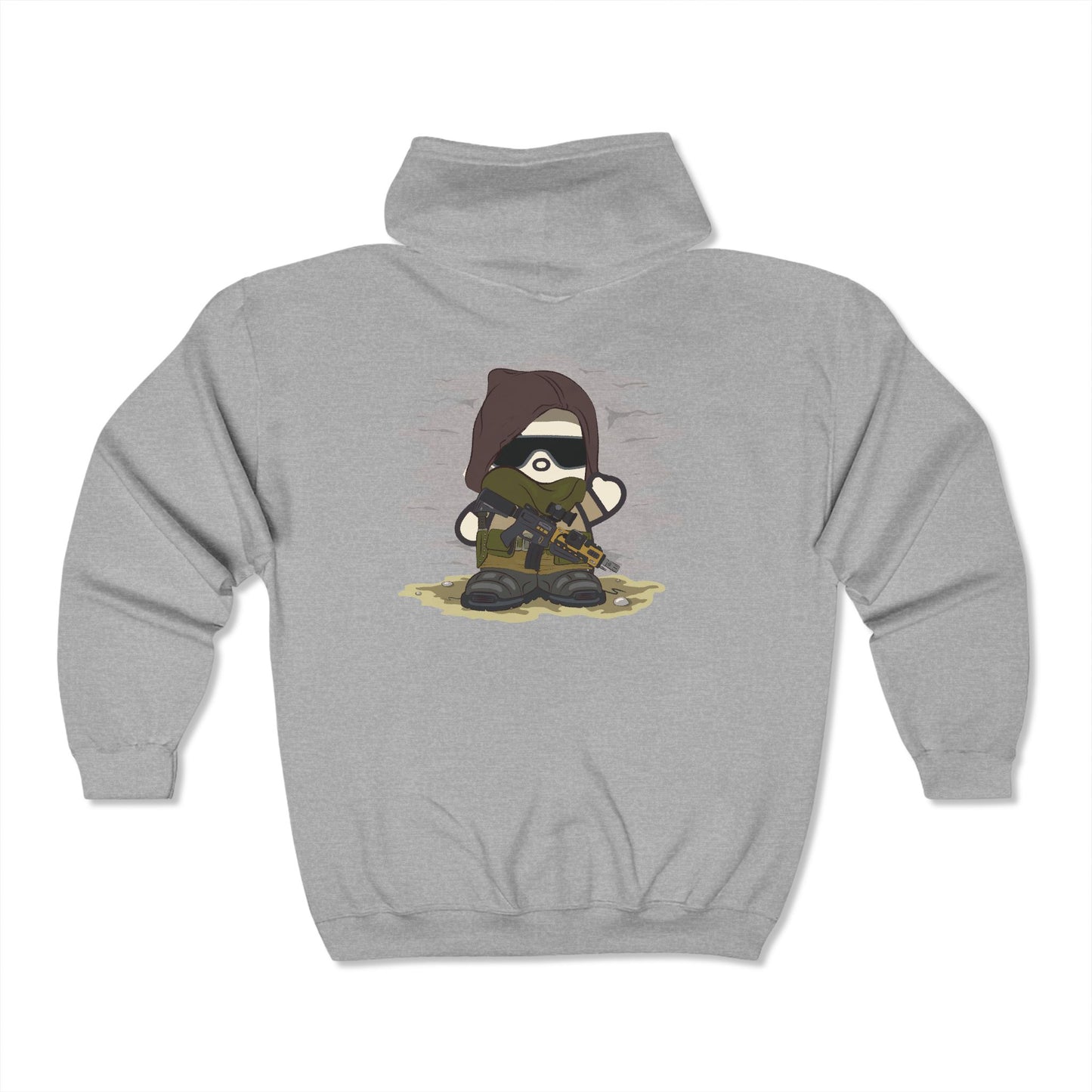 Lil Dude Men's (Unisex) ZipUp Hoodie