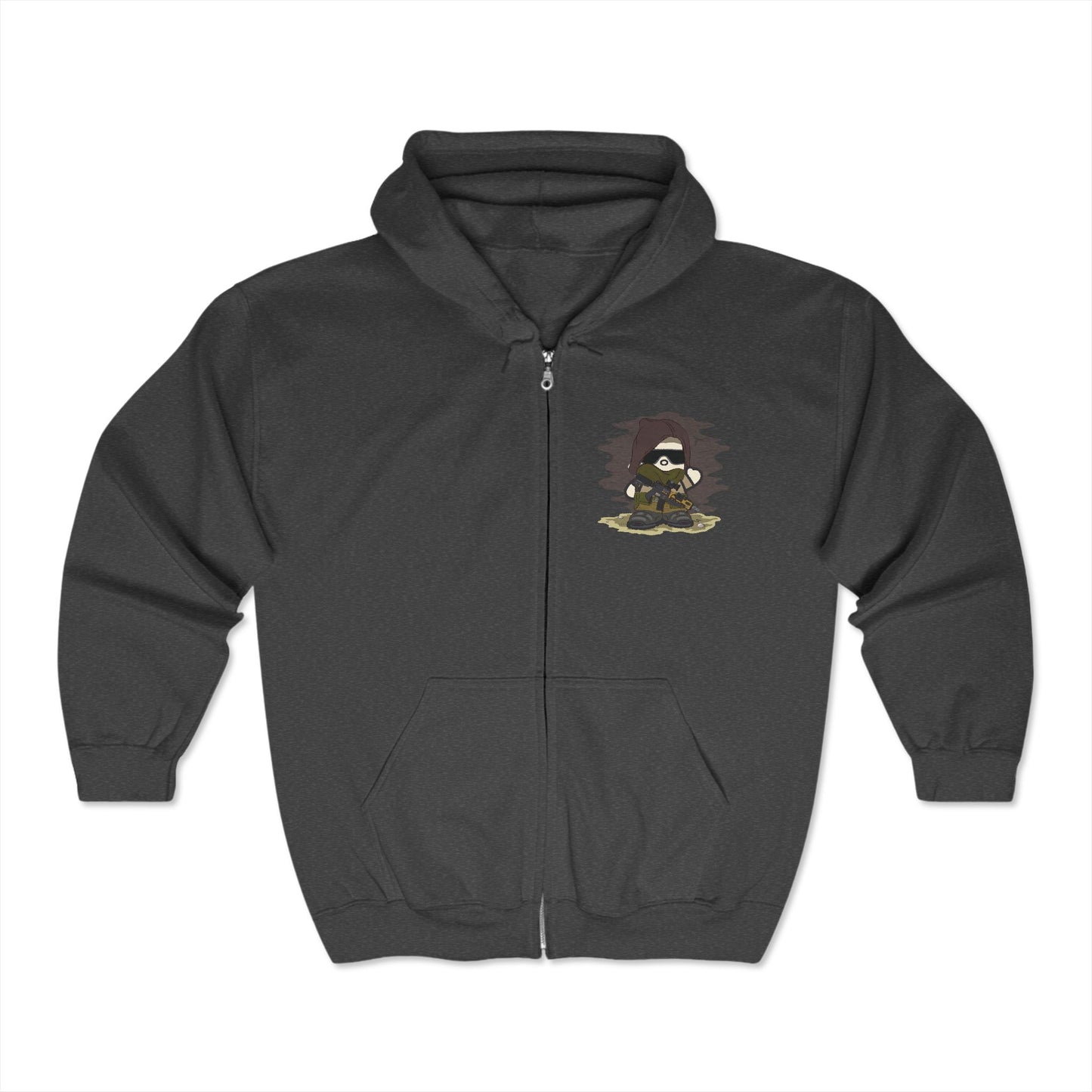 Lil Dude Men's (Unisex) ZipUp Hoodie
