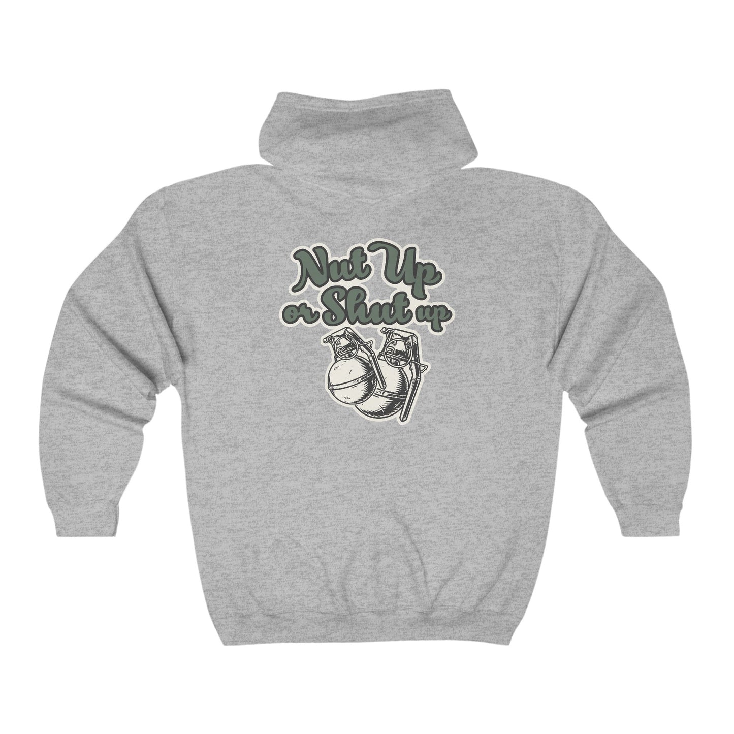 Grenade Men's (Unisex) ZipUp Hoodie