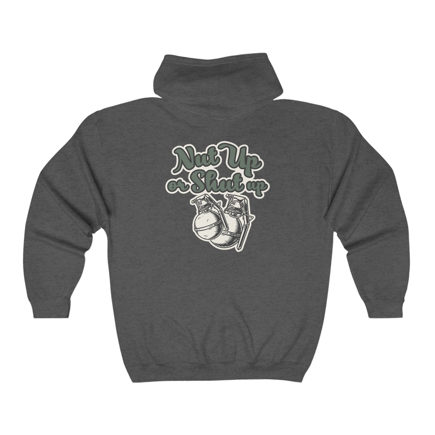 Grenade Men's (Unisex) ZipUp Hoodie