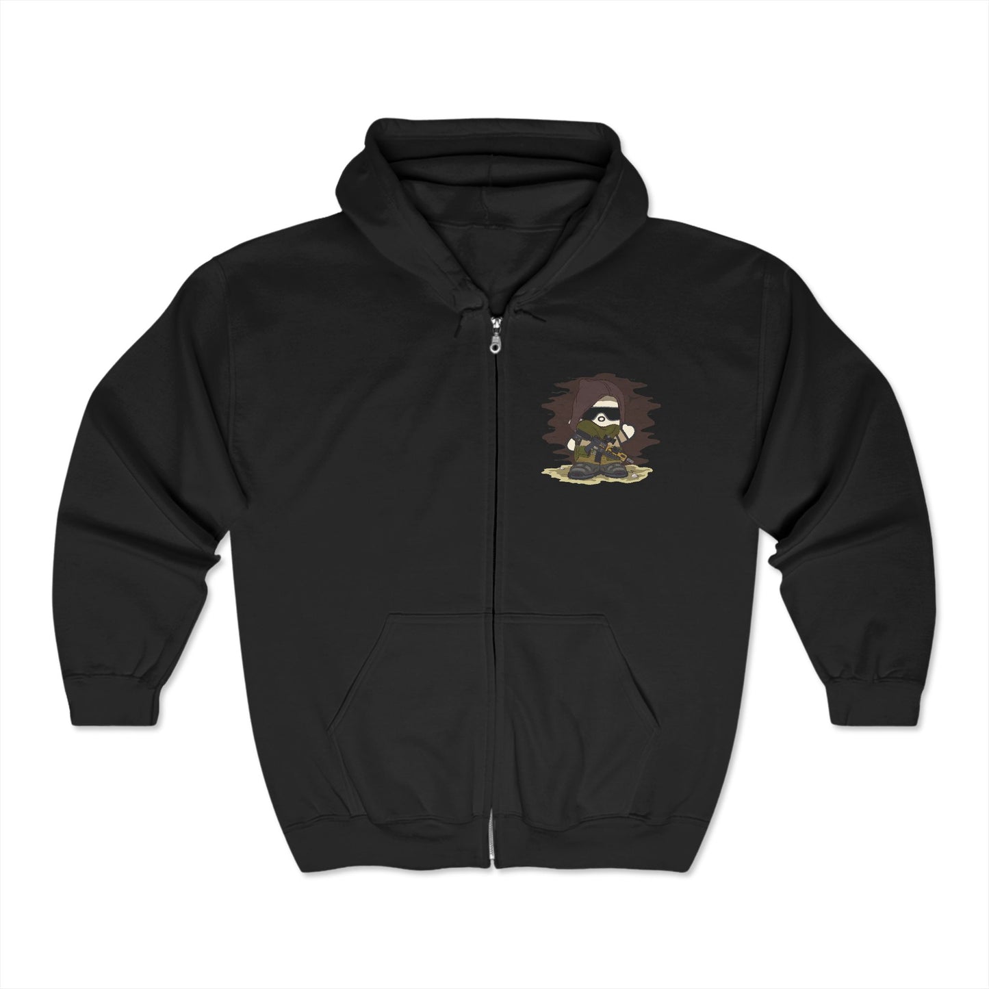 Lil Dude Men's (Unisex) ZipUp Hoodie