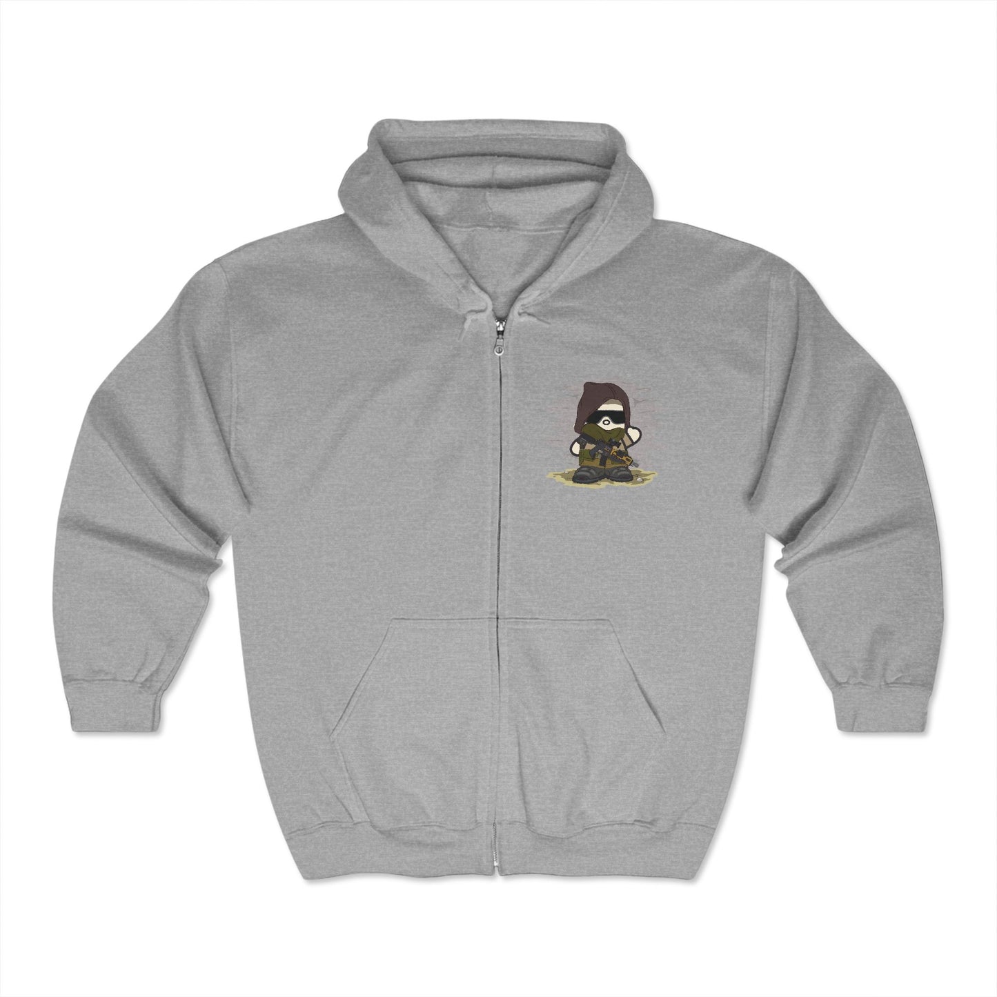 Lil Dude Men's (Unisex) ZipUp Hoodie