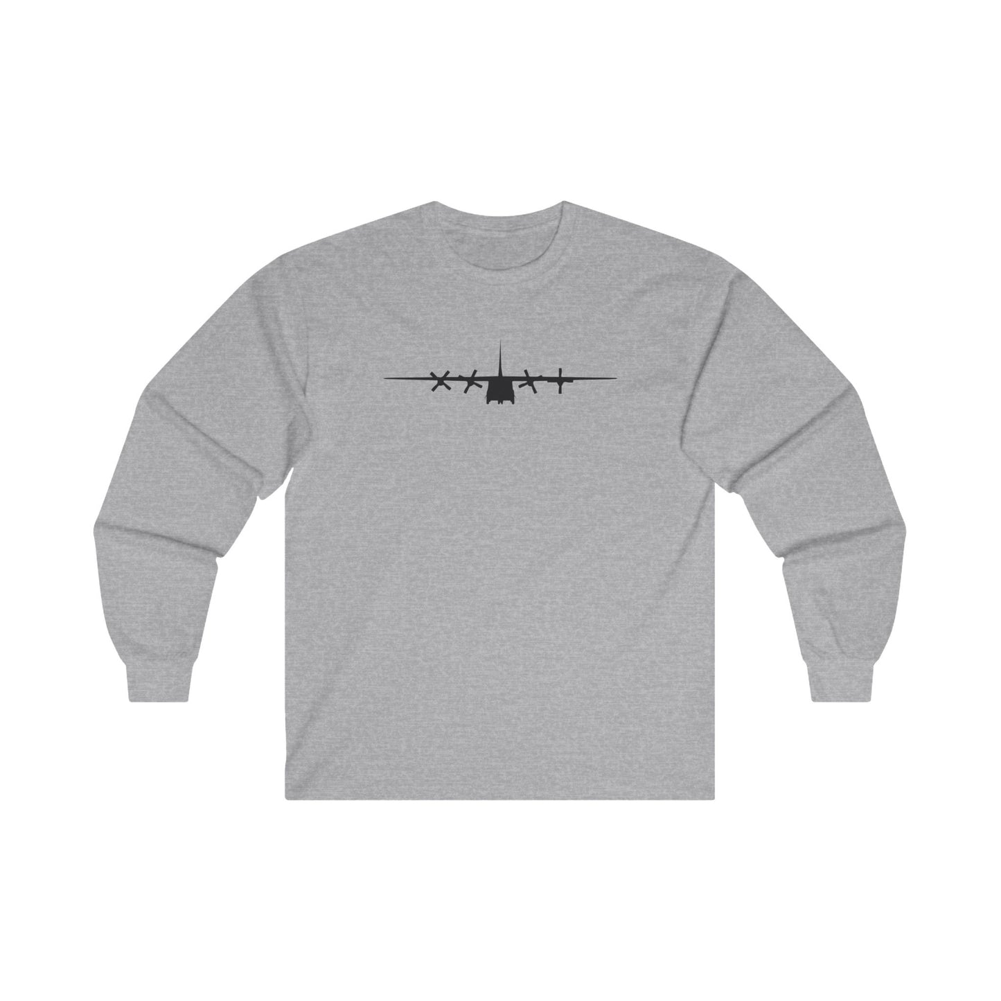 Airborne Wings Men's (Unisex) Long Sleeve Tee