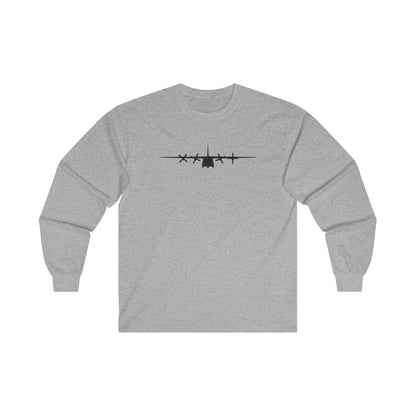 Airborne Wings Men's (Unisex) Long Sleeve Tee