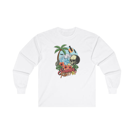 Summer Party Men's (Unisex) Long Sleeve Tee