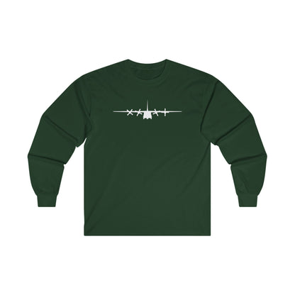 Airborne Wings Men's (Unisex) Long Sleeve Tee