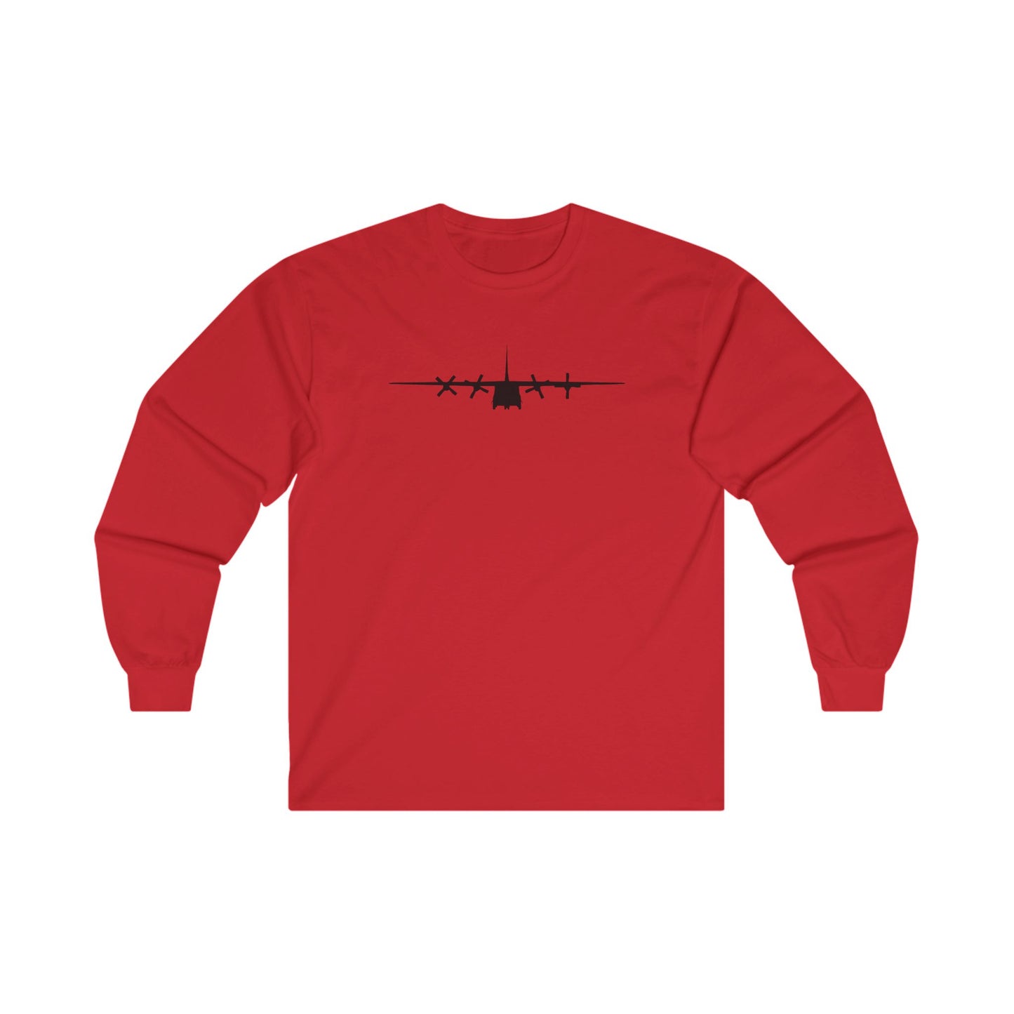 Airborne Wings Men's (Unisex) Long Sleeve Tee