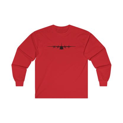 Airborne Wings Men's (Unisex) Long Sleeve Tee