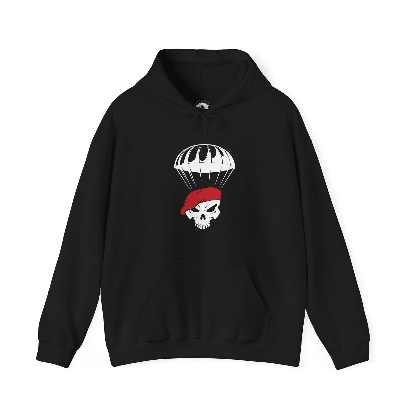 Airborne Skull Men's (Unisex) Hoodie